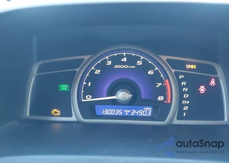 2010 Honda Civic Ex-L из США, поврежденный, VIN 2HGFA1F93AH506858